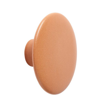 Wieszak-uchwyt ceramiczny 13 cm DOTS CERAMIC Hook - Burnt Orange