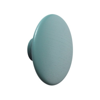 Wieszak-uchwyt drewniany 6,5 cm DOTS WOOD Hook - Petroleum