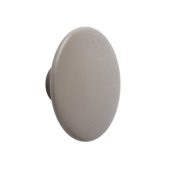 Wieszak-uchwyt drewniany 9 cm DOTS WOOD Hook - Taupe
