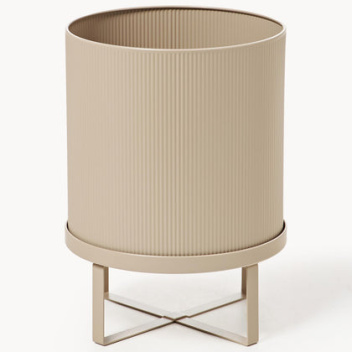 Doniczka metalowa 18x24H cm BAU Pot Small - Cashmere