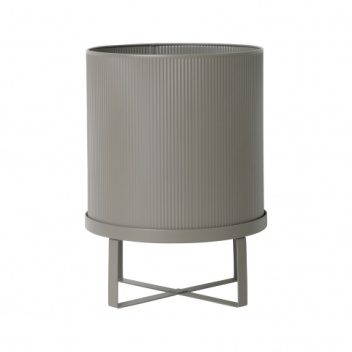 Doniczka metalowa 18x24H cm BAU Pot Small - Warm Grey