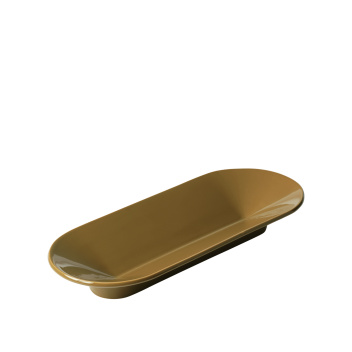 Misa ceramiczna 51,5x21,5 cm MERE Bowl - Brown Green