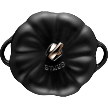 Garnek - naczynie do serwowania z kamionki 0,47L DYNIA STAUB Special Cocotte - Czarny
