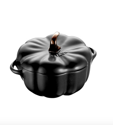 Garnek - naczynie do serwowania z kamionki 0,47L DYNIA STAUB Special Cocotte - Czarny
