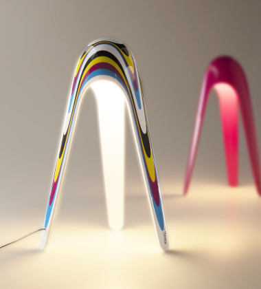 Lampa stołowa 20xH31 CYBORG TEXTURE Limited Edition by Karim Rashid