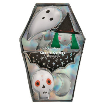 Komplet foremek do wykrawania ciastek HALLOWEEN Cookie Cutters Set 6 by Meri Meri
