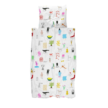 Pościel bawełniana dwustronna 140x200 ROGIER ROETERS ART Duvet Cover