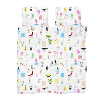 Pościel bawełniana dwustronna 200x220 ROGIER ROETERS ART Duvet Cover