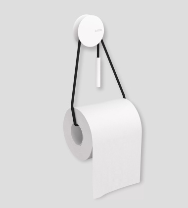 Wieszak na papier DIABOLO TOILET PAPER HOLDER White-Black