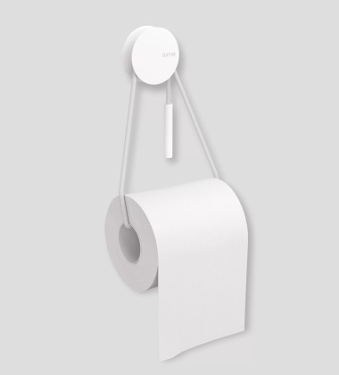 Wieszak na papier DIABOLO TOILET PAPER HOLDER White-White