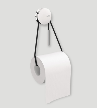Wieszak na papier DIABOLO TOILET PAPER HOLDER Chrom-Black