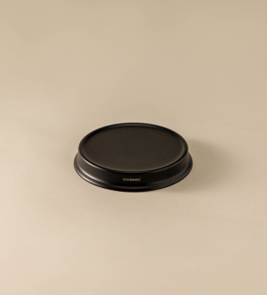 Mydelniczka metalowa 13 cm GEYSER Free standing Soap Dish - Matte Black