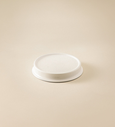 Mydelniczka metalowa 13 cm GEYSER Free standing Soap Dish - Matte White