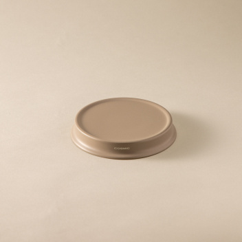 Mydelniczka metalowa 13 cm GEYSER Free standing Soap Dish - Sand