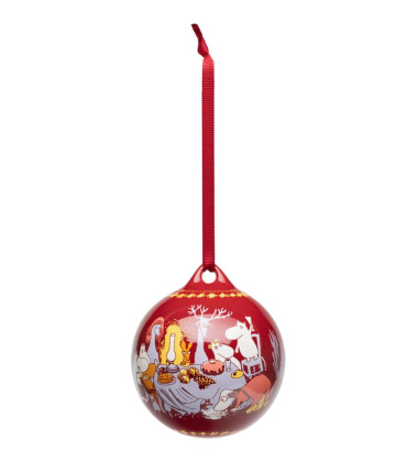 Bombka z porcelany muminki MOOMIN FESTIVE MOMENTS ANNUAL PORCELAIN BAUBLE Anniversary 2025