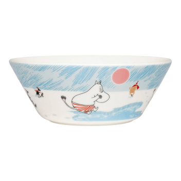 Miseczka muminki 15 cm MOOMIN ICE SWIMMING BOWL - Winter 2025