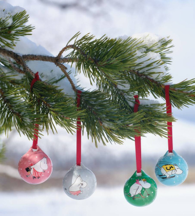 Miseczka muminki 15 cm MOOMIN ICE SWIMMING BOWL - Winter 2025