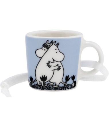 Mini kubeczek zawieszka muminki Moomin BLUE LOVE Mini Mug