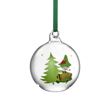 Bombka szklana muminki 7 cm MOOMIN SPRUCE Glass Bauble