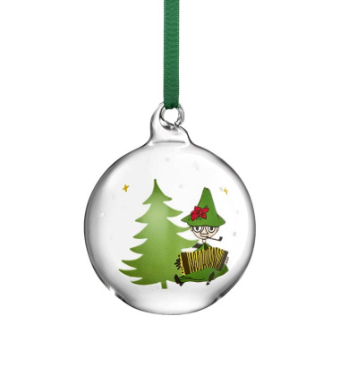 Bombka szklana muminki 7 cm MOOMIN SPRUCE Glass Bauble