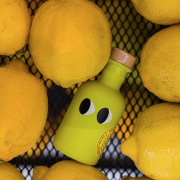 Grecka oliwa cytrynowa 50 ml Mini olive oil  - Lemon