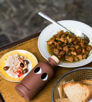 Grecka oliwa z czarną truflą 50 ml Mini olive oil  - Black Truffle