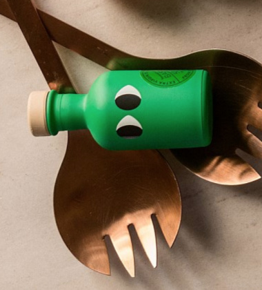 Grecka oliwa bazyliowa 50 ml Mini olive oil  - Basil