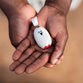 Zawieszka drewniany pingwin Jacaranda Wooden Ornament - Penguin