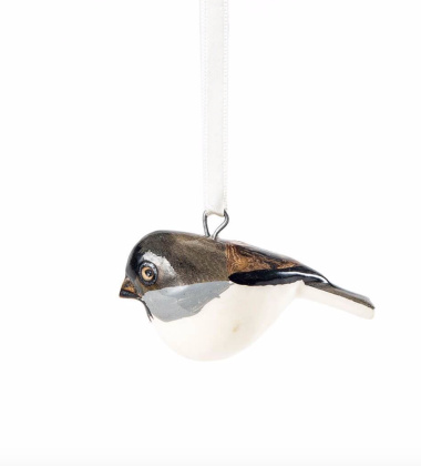Zawieszka drewniany ptaszek sikorka sosnowa Jacaranda Wooden Ornament - Coal Tit