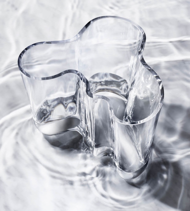 Wazon Alvar Aalto 160 mm Clear