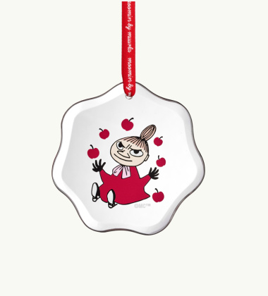 Ozdoba szklana Mała Mi 8 cm Moomin LITTLE MY Glass Ornament