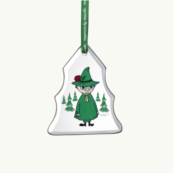Ozdoba szklana Włóczykij 8 cm Moomin SNUFKIN Glass Ornament
