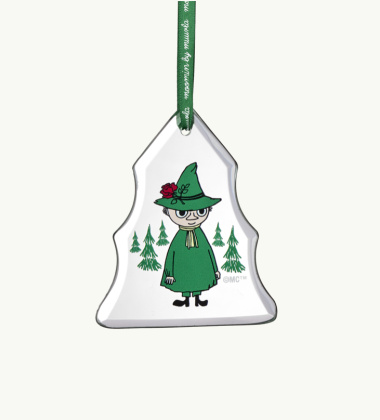 Ozdoba szklana Włóczykij 8 cm Moomin SNUFKIN Glass Ornament