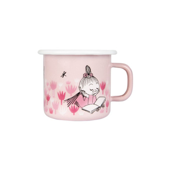 Kubek emaliowany muminki przyjaciółki 250 ml MOOMIN ENAMEL MUG GIRLS 2,5DL - Pink