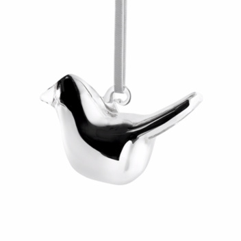 Szklany mini ptaszek zawieszka 7,3 cm MINI GLASS BIRD by Oiva Toikka - Mirror