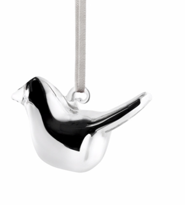 Szklany mini ptaszek zawieszka 7,3 cm MINI GLASS BIRD by Oiva Toikka - Mirror