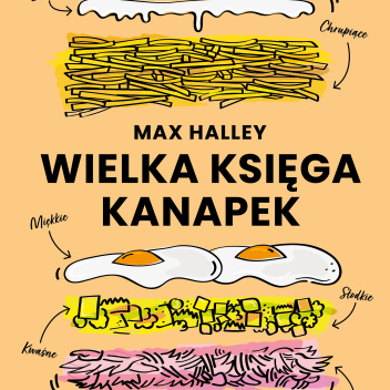 Książka przewodnik kulinarny WIELKA KSIĘGA KANAPEK