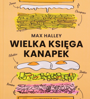 Książka przewodnik kulinarny WIELKA KSIĘGA KANAPEK