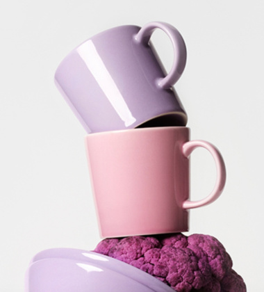 Kubek z porcelany 300 ml TEEMA Mug Light Lilac