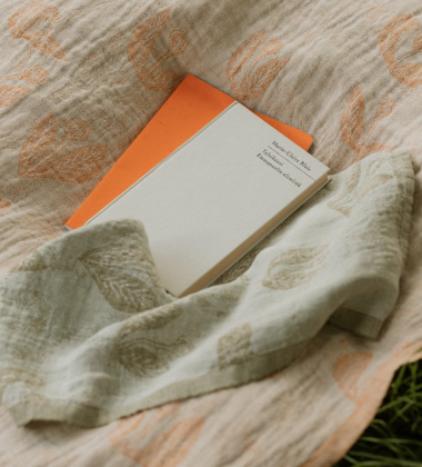 Ścierka kuchenna 46x46 KESAKUKKA Tea Towel Jade-Olive