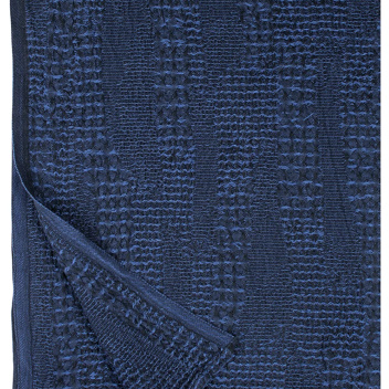 Ręcznik kąpielowy lniany 85x180 KUOHU Bath Towel Black-Blueberry