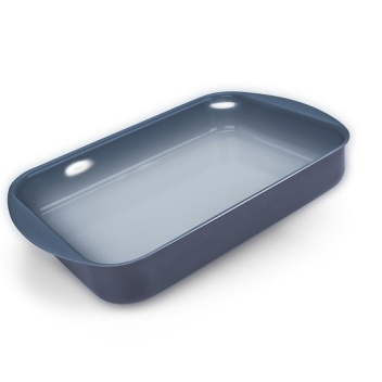 Forma-brytfanna do zapiekania 35x25 cm ARIA FINGERS Grafitowa