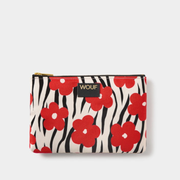 Kosmetyczka saszetka duża 21x14x1 WILDFLOWER Pouch