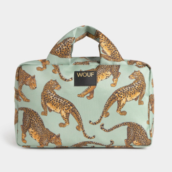 Kosmetyczka duża 29x18x13 EMERALD LEOPARD Large Toiletry Bag