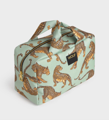 Kosmetyczka duża 29x18x13 EMERALD LEOPARD Large Toiletry Bag