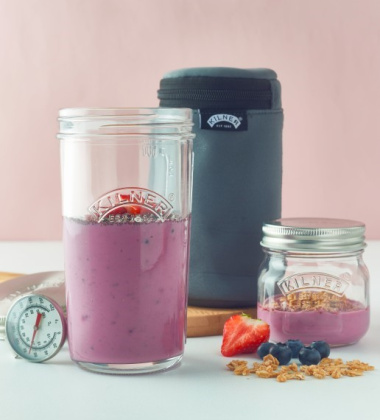 Zestaw do jogurtów 500 ml i 250 ml GLASS JOGHURT MAKING Set 6