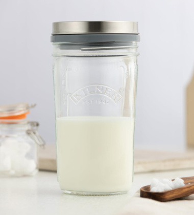 Zestaw do przygotowania kefiru 500 ml GLASS KEFIR Jar Set