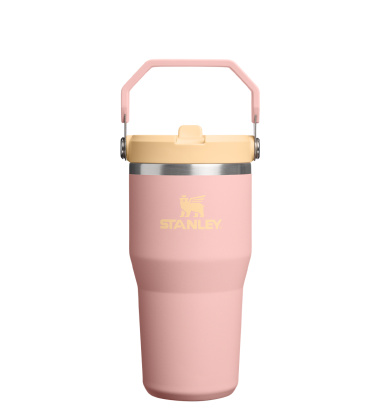 Butelka termiczna 590 ml ICEFLOW FLIP STRAW 2.0 - Peach Rose