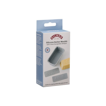Silikonowe foremki do masła SILICONE BUTTER MOULDS Kilner Set 3