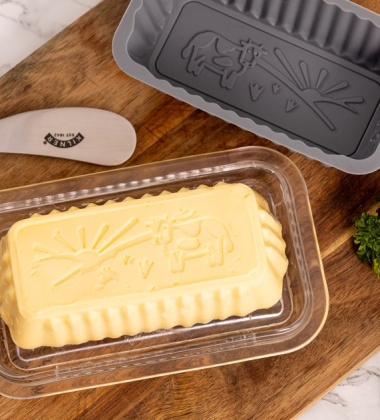 Silikonowe foremki do masła SILICONE BUTTER MOULDS Kilner Set 3